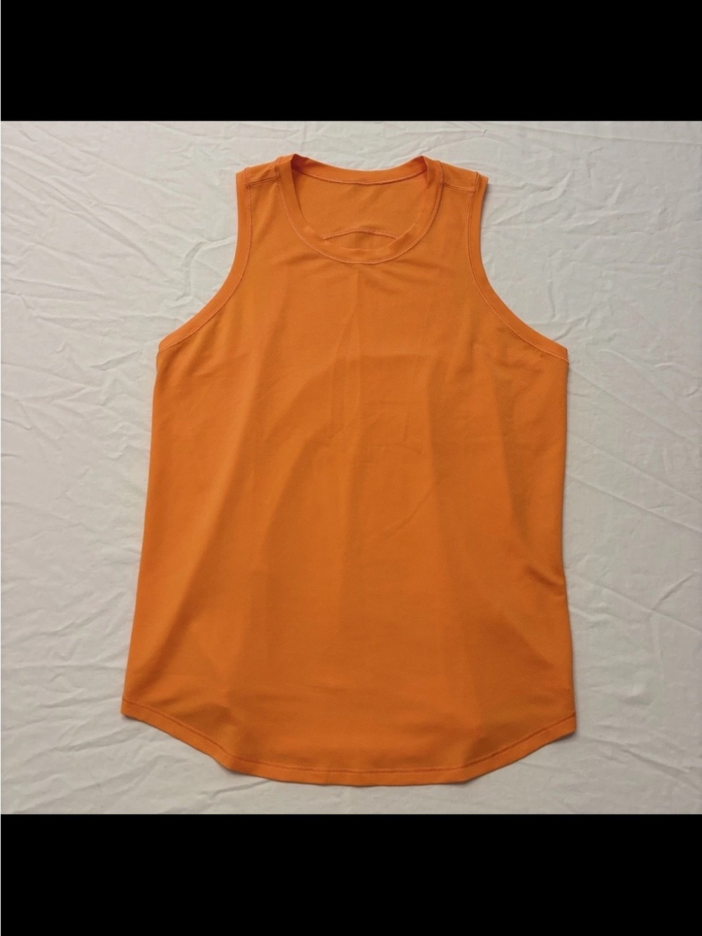 Lululemon Sculpt Tank Women’s Size 6 Highlighter Orange Workout Run Yoga